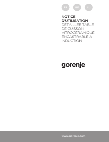 Manuel du propriétaire | Gorenje IS730BSC Table induction Owner's Manual | Fixfr