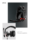 Epos Sennheiser GSP 600 Casque gamer Owner's Manual