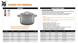 WMF FUSIONTEC MINERAL diam24 cm Faitout Product fiche