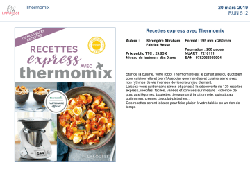 Product information | Dessain Et Tolra Chefclub recettes cultes avec Companion Livre de cuisine Product fiche | Fixfr