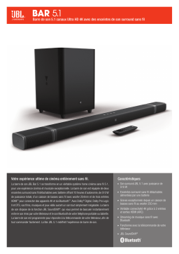 JBL Bar 5.1 Barre de son Product fiche