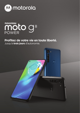 Motorola G8 Power Smartphone Product fiche