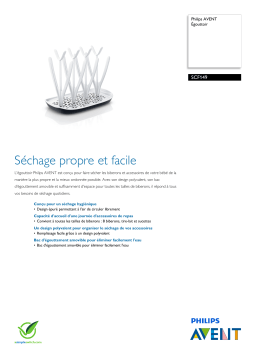 Philips Avent SCF149/00 Egoutte biberon Product fiche