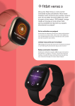Fitbit Versa 3 Noir Montre sport Product fiche