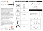 Essentielb Mural 75-100 pouces TVB-579 Support mural TV Owner's Manual