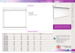 Oray Squar'Evolution Pro Blanc Mat 202x270 Ecran de projection Product fiche