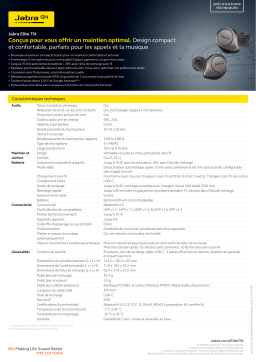 Jabra Elite 75T Charge sans fil Titanium Noir Ecouteurs Product fiche