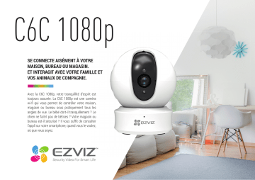 Product information | Ezviz C6C 1080p Caméra de sécurité Product fiche | Fixfr