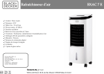 Black Et Decker BXAC 7 E Rafra&icirc;chisseur d'air Product fiche