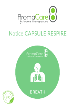 Aromacare Respire Capsule parfum Owner's Manual