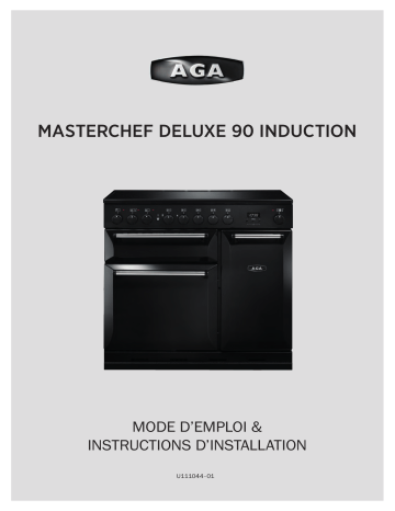 MASTER CHEF DELUXE 90 DARTMOUTH BLUE | Manuel du propriétaire | AGA MASTER CHEF DELUXE 90 SALCOMBE BLUE Piano de cuisson induction Owner's Manual | Fixfr