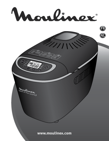 Owner's manual | Moulinex PAINS DU MONDE OW611810 Machine à pain Manuel du propriétaire | Fixfr