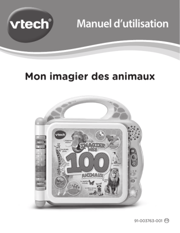 Manuel du propriétaire | Vtech Mon imagier des animaux bilingue Imagier Owner's Manual | Fixfr