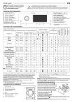 Whirlpool FWSD81283BVFRN Lave linge compact Owner's Manual