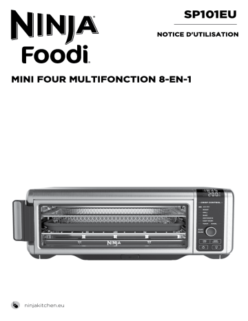 Manuel du propriétaire | Ninja FOODI SP101EU 10L 8 en 1 Mini four Owner's Manual | Fixfr