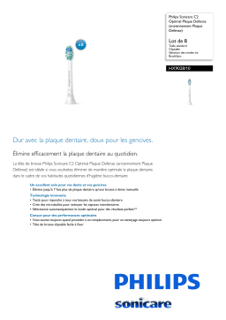 Philips Sonicare - HX9028/10 Brossette dentaire Product fiche