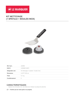Le Marquier KIT NETTOYAGE AGR96 Kit de nettoyage Product fiche