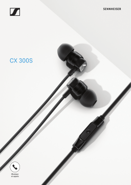 Sennheiser CX 300S Noir Ecouteurs Product fiche