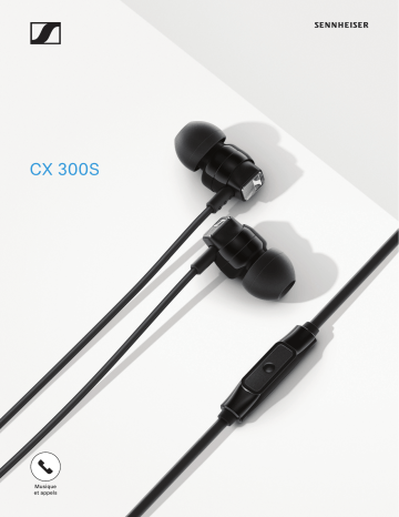 Product information | Sennheiser CX 300S Noir Ecouteurs Product fiche | Fixfr