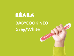Beaba Babycook Neo 912773 Grey White Mixeur Cuiseur Bébé Product fiche