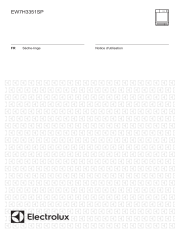 Manuel du propriétaire | Electrolux EW7H3351SP Sèche linge pompe à chaleur Owner's Manual | Fixfr