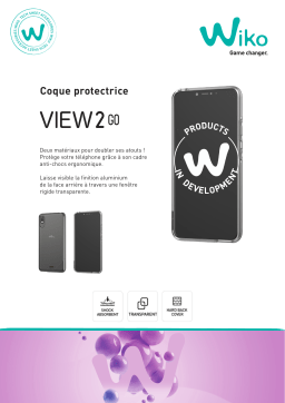 Wiko View 2 Go transparent Coque Product fiche