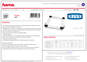 Product information | Xavax pliable Diable Product fiche | Fixfr
