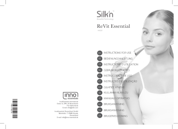 Owner's manual | Silk'n Revit 2 Appareil de microdermabrasion Manuel du propriétaire | Fixfr