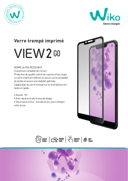 Wiko View 2 Go Verre trempé Protège écran Product fiche