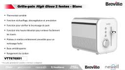 Breville VTT676X01 HIGH GLOSS Grille-pain Product fiche