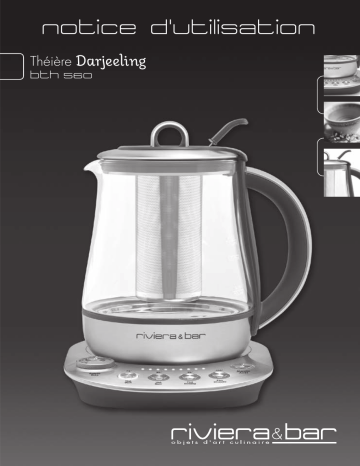 Manuel du propriétaire | Riviera Et Bar DARJEELING BTH560 Théière Owner's Manual | Fixfr