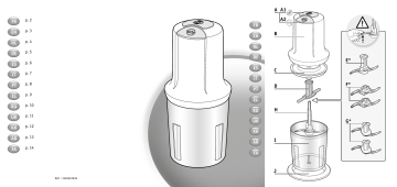 Owner's manual | Moulinex AT710131 MULTI MOULINETTE Hachoir Manuel du propriétaire | Fixfr