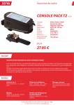 Zefal Sacoche de v&eacute;lo Console Pack T2 Sacoche Product fiche