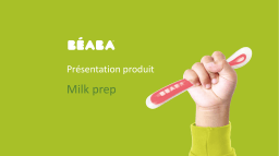 Beaba Milk Prep white/grey 912687 Préparateur biberon Product fiche