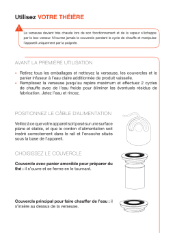 Essentielb ETE 4 Oolong 1L Théière Owner's Manual