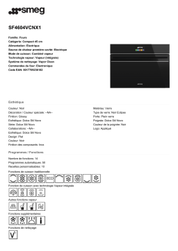 Smeg SF4604VCNX1 Four encastrable Product fiche