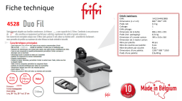 Frifri 4528 Gris Duofil Friteuse Product fiche