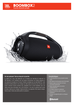 JBL Boombox 2 Noir Enceinte Bluetooth Product fiche