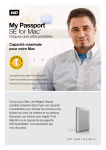 Western Digital MY PASSPORT SE Manuel utilisateur