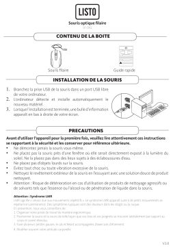 Listo SF-764 Manuel utilisateur