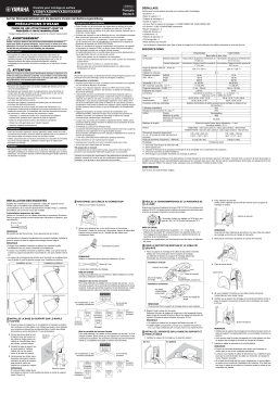 Yamaha VXS8/VXS8W/VXS5/VXS5W Manuel utilisateur