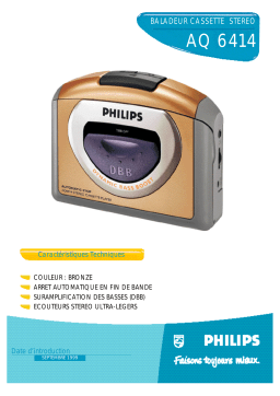 Philips AQ6414 Manuel utilisateur