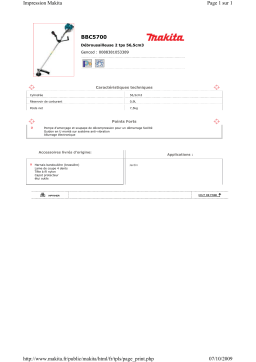 Makita BBC5700 Manuel utilisateur