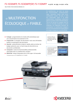 KYOCERA FS-1130MFP Manuel utilisateur