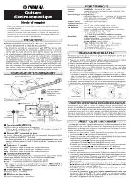 Yamaha NTX1200R Manuel utilisateur