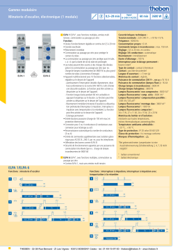 THEBEN ELPA 1 Manuel utilisateur