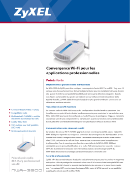 ZyXEL NWA-3500 Manuel utilisateur