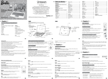 Manuel du propriétaire | Oregon B-SMART BARBIE Manuel utilisateur | Fixfr