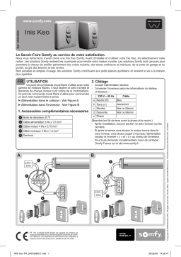 Somfy INIS KEO Manuel utilisateur