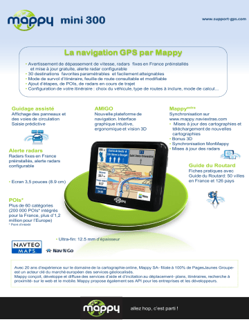 Manuel du propriétaire | MAPPY MAPPY MINI 300 Manuel utilisateur | Fixfr